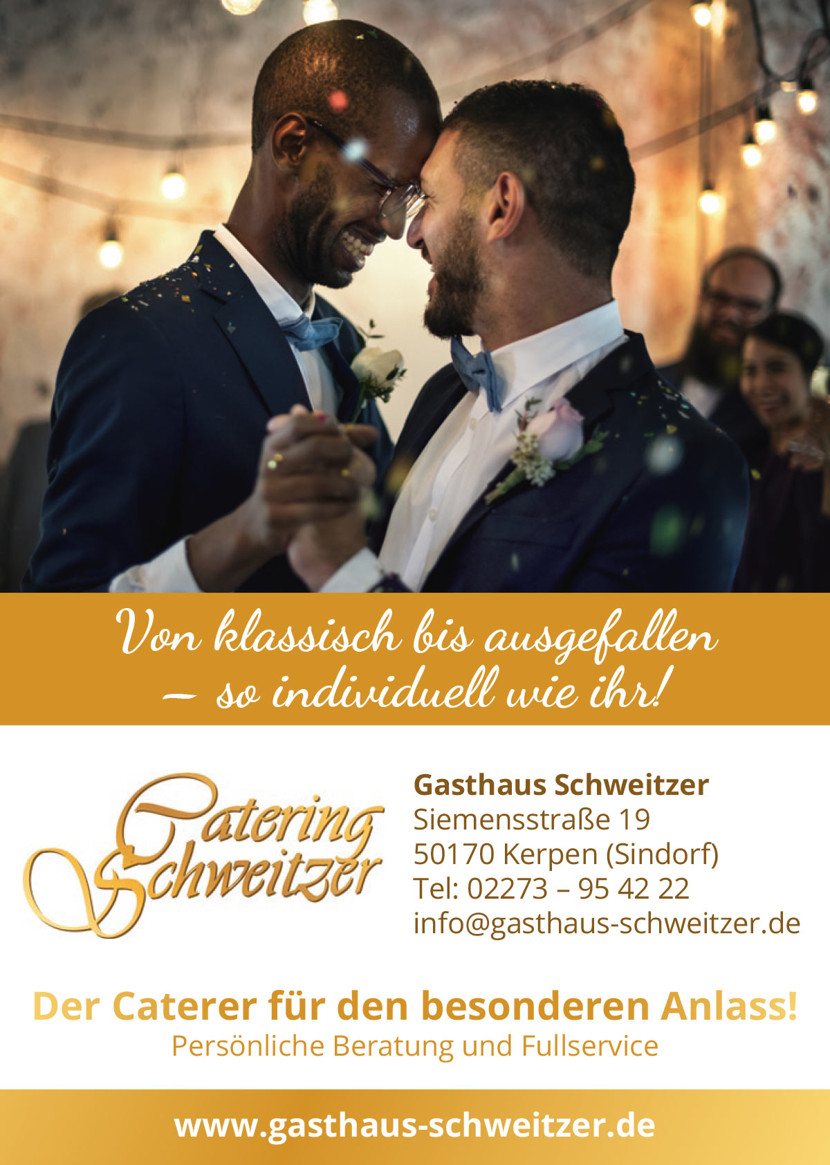 So individuell wir ihr – Catering für eure Hochzeit